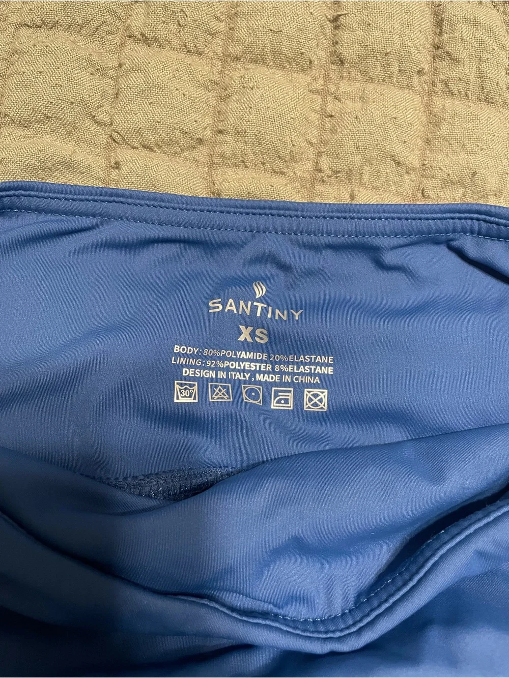 Light Blue Women's Active Mini Skirt - Comfortable Workout Skort